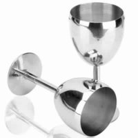 Stainless Steel Goblet Glass