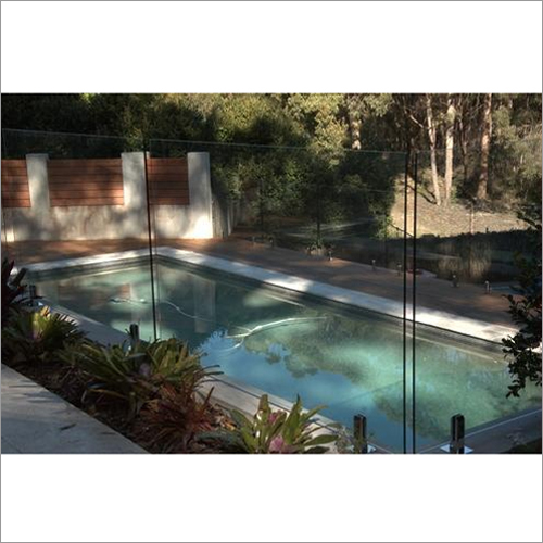 Transparent Glass Pool Fence