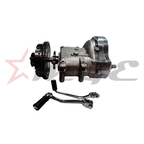 Gear Box Assembly With 4 Plates Clutch For Royal Enfield - Reference Part Number - #597194/A
