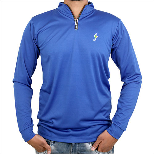 Mens Blue Full Sleeve T-Shirt Age Group: Adult