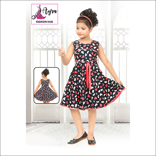 MisfitIndia Latest Style Baby Girl Cotton Frock Dress Fashionable Clothes  for KidsGirls Light Blue  Amazonin Fashion