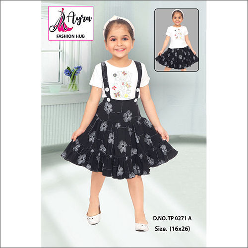 Designer Two Piece Girl Dress Age Group: Kids