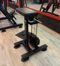 Wrist Curl Machine - Rectangular 12 Gauge 4*2 Inch Tube Design | Advanced Double Effect Welding Technology, Adjustable Soft Foam Seat Cover, 1 Year Commercial Warranty, Ideal For Biceps Muscle Gain