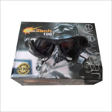 Black Plastic Safety Goggles