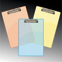 Super Star Plastic Clip Board - Plastic Material | Durable And Lightweight Design, Ideal For Office And School Use, Versatile For Multiple Applications