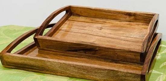 Amaze Acacia Wooden Tray 14 inch