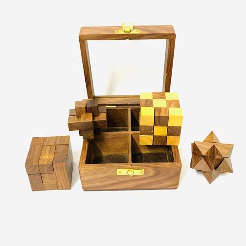 3D Puzzles, Pedagogical Board Brain Teaser Games By CHOPRA TRADING CO