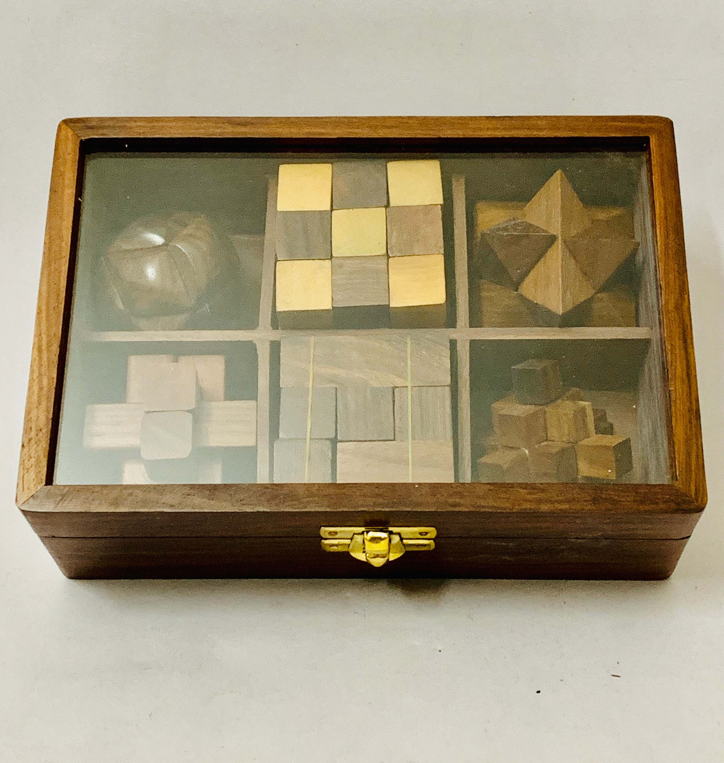 3D Puzzles, Pedagogical Board Brain Teaser Games