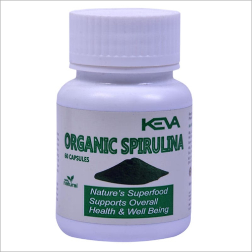 Organic Spirulina Capsules Age Group: For Adults