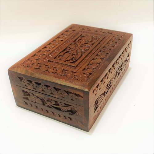 Classic6, Hand Carved, Multi Utility Box