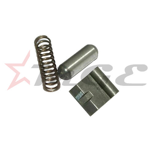 As Per Photo Kick Pawl Plunger Spring Kit For Royal Enfield - Reference Part Number - #888182