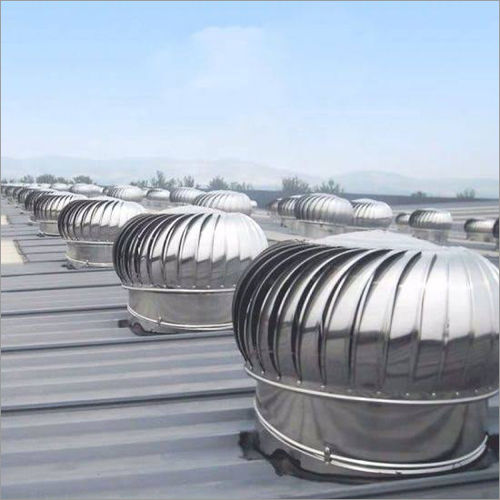 No Power Wind Turbine Roof Fan