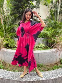 Shibori Printed Kaftan