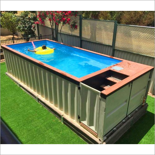 Outdoor Shipping Container Pool Size: 2-4 Feet