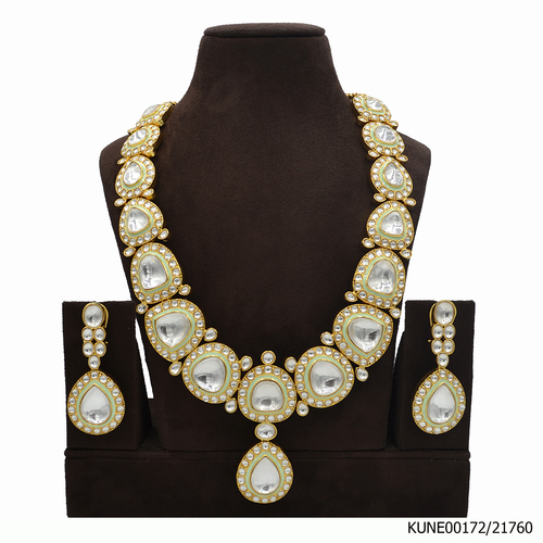 Kundan Maala Set With Meenakari
