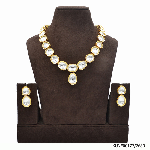 Kundan Maala Set With Meenakari