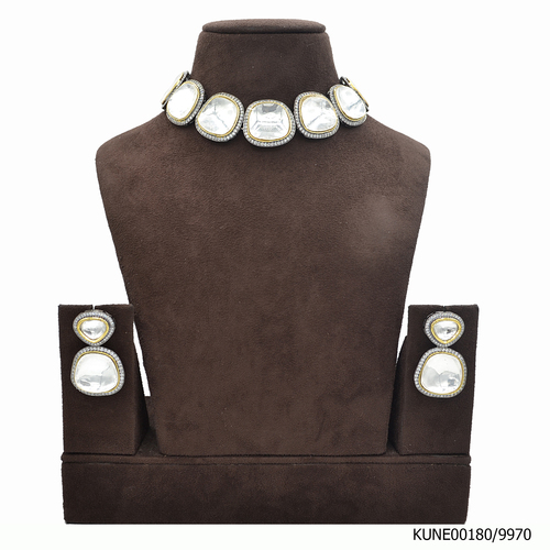 Kundan Choker Necklace Set