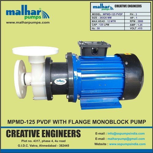 Magnetic Sealless Pump - Features: High Perfomance