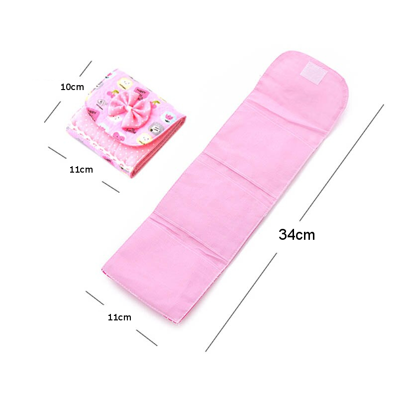 Sanitary Pad Pouch Girls Bow Sanitary Pad Pouch For Travel