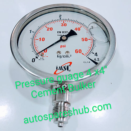 Pressure Gauge Cement Bulker