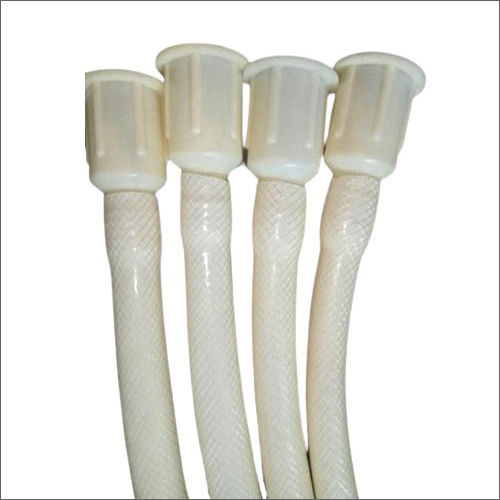 White Pvc Braided Waste Pipe