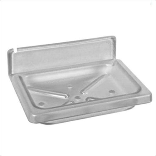 7 Cm Plastic Transparent Single Soap Dish