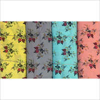 Different Colors Available Rayon Pigment Printed Fabric