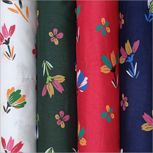 Garment Pigment Rayon Printed Fabric