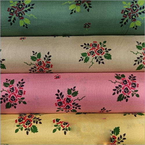 Pigment Rayon Printed Fabric