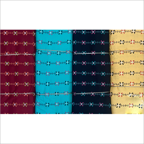 Casual Rayon Printed Fabric