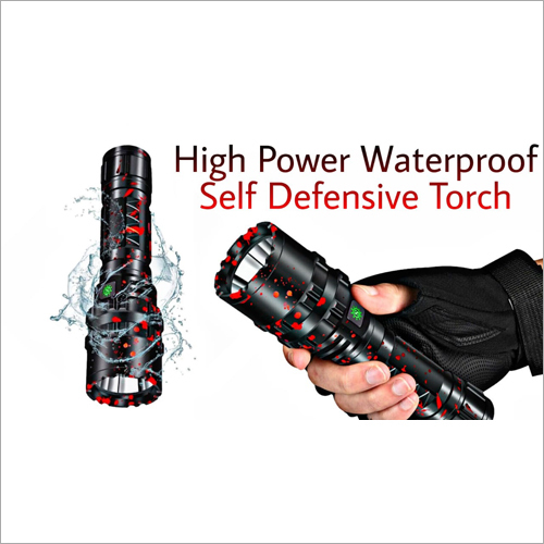High Power Waterproof Self Defensive Torch