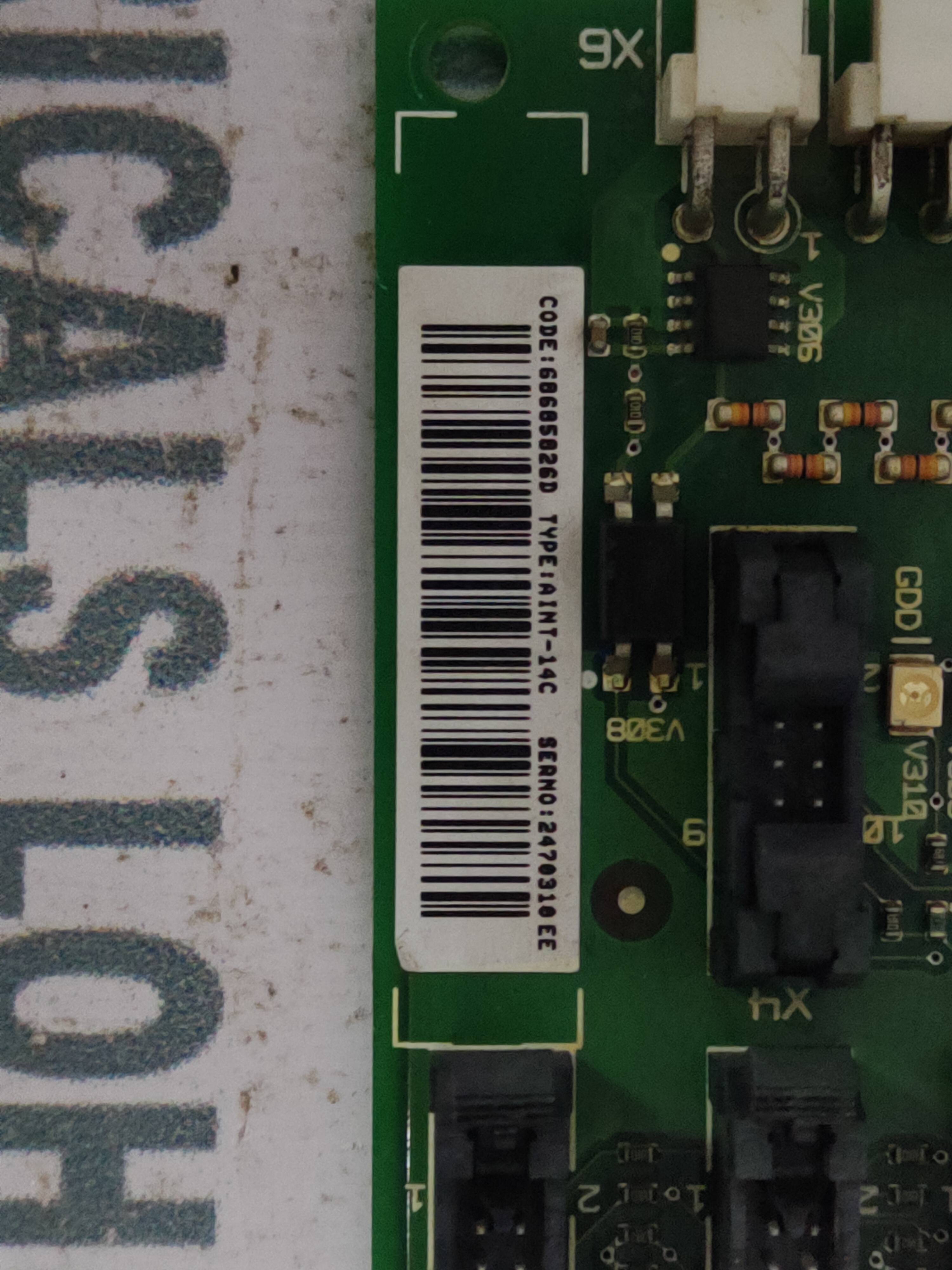 ABB AINT-14C 68685826D INTERFACE BOARD