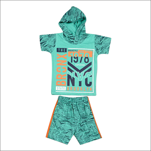 Kids Casual Baba Suit With Cap