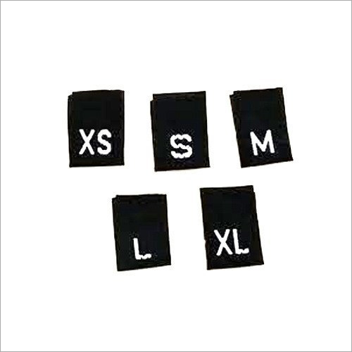 Woven Size Labels
