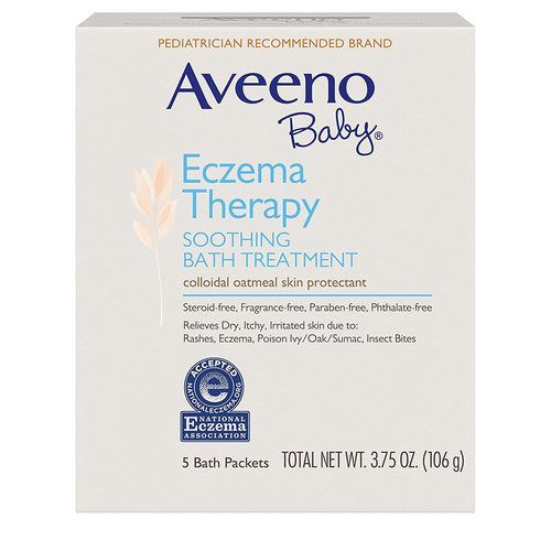 Aveeno Baby Soothing Bath Treatment Packets Eczema Therapy