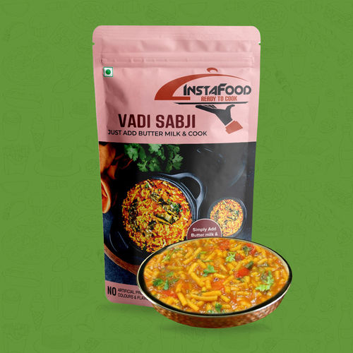 Instant Energy Ready To Cook Vadi Sabji