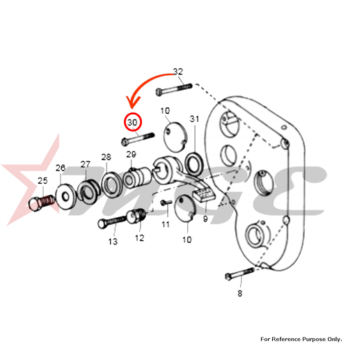 Screw For Royal Enfield - Reference Part Number - #142282