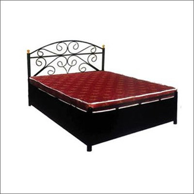 Wrought Iron Double Box Bed