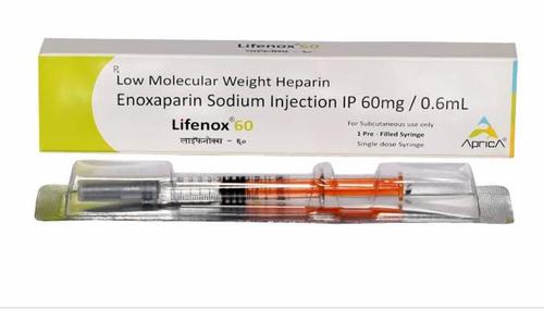 Enoxaparin Sodium Injection IP 60mg/ 0.6 mL