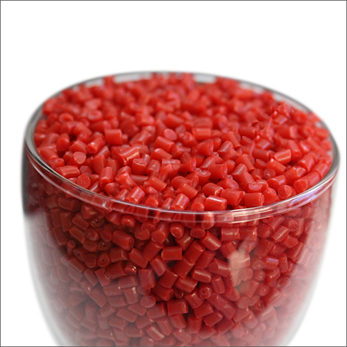 Plastic Red Reprocess Granules