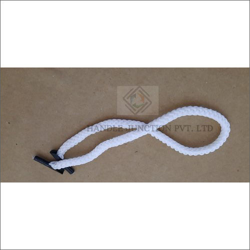 Plain Handle Junction Polyester T-End Auto Lock Standard White Ropes