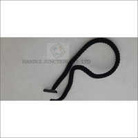 12 Inch Black Tipping Rope