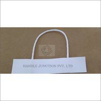 White Twisted Paper Bag Handle