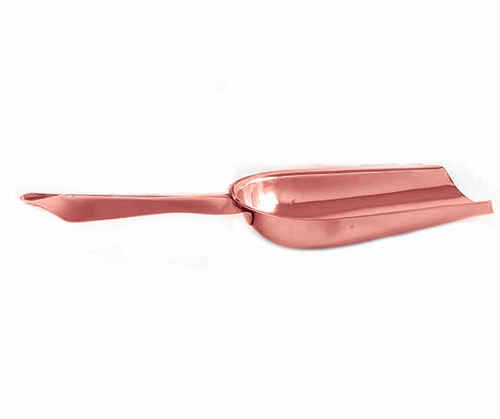 Polished Shiny Plain Pure Copper Ice Picker