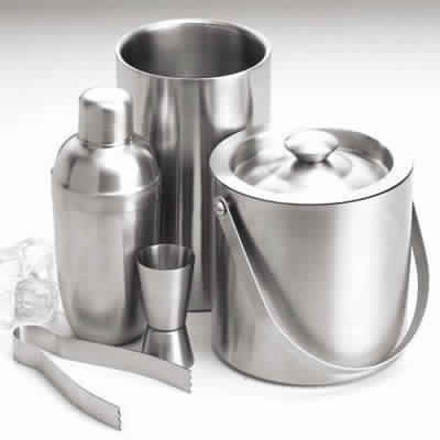 Stainless Steel Plain Bar Set