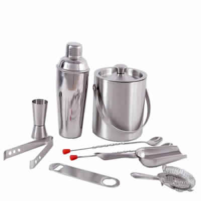 Stainless Steel Plain Bar Set