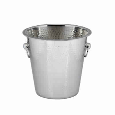 Stainless Steel Hammered Bucket