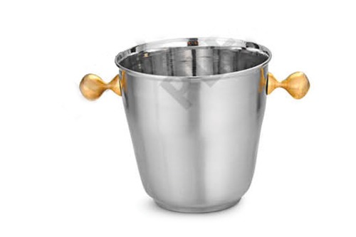 Ice Bucket Brass Knob Matt