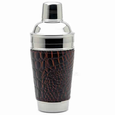 Leather Cocktail Shaker