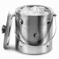 Stainless Steel Dimple Ice Bucket